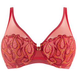 Burning Love Scarf Bra