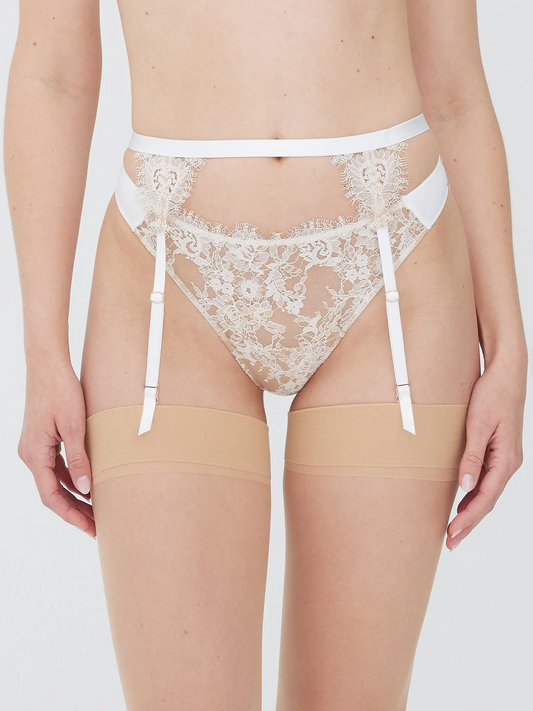 Entice Lace Garter Belt