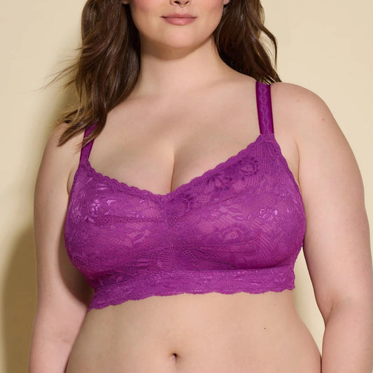 Super Curvy Sweetie Bralette Swiss Beet