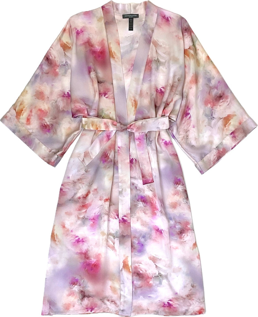 Classic Silk Long Kimono Robe