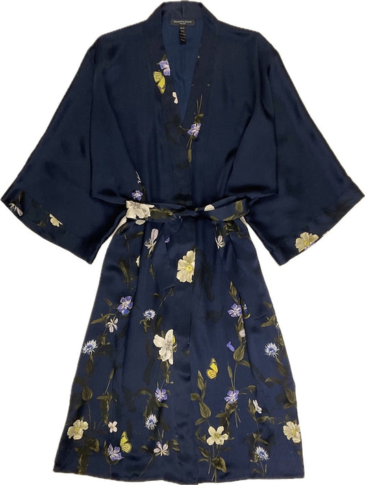 Classic Silk Long Kimono Robe