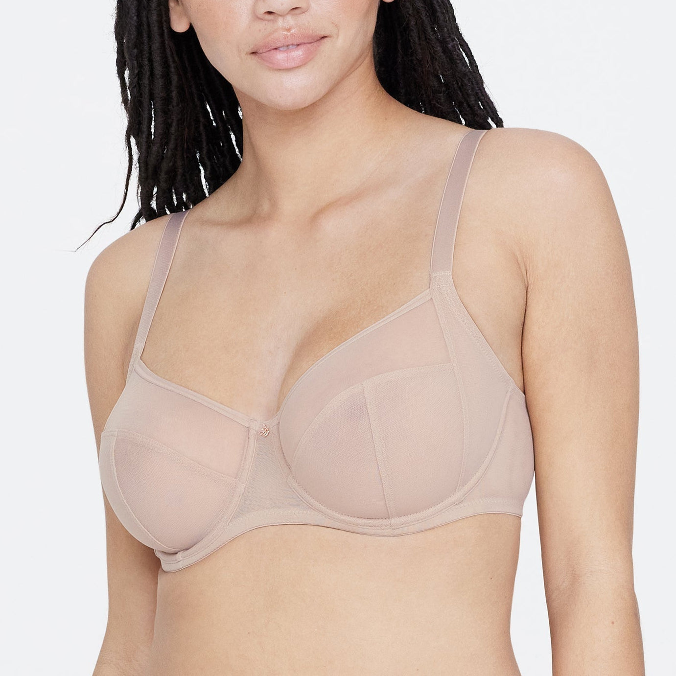 Skarlett Blue Spellbound Sheer Side Support Bra in nylon