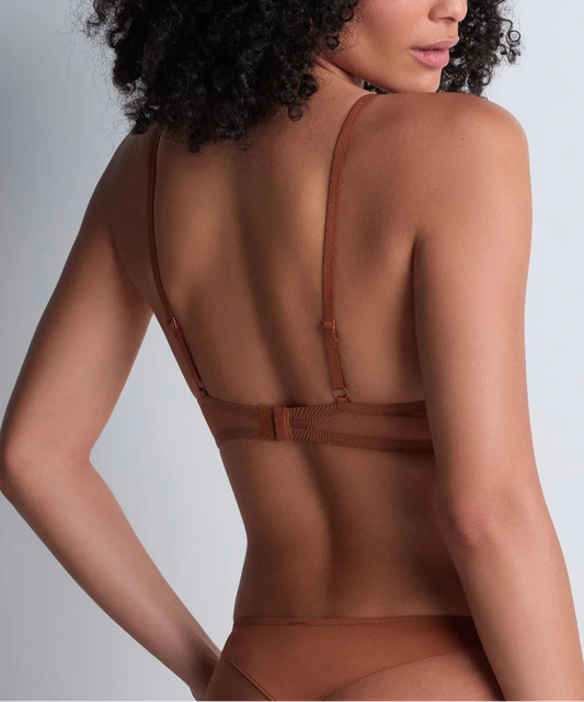 Sheer Emotion Triangle Bra