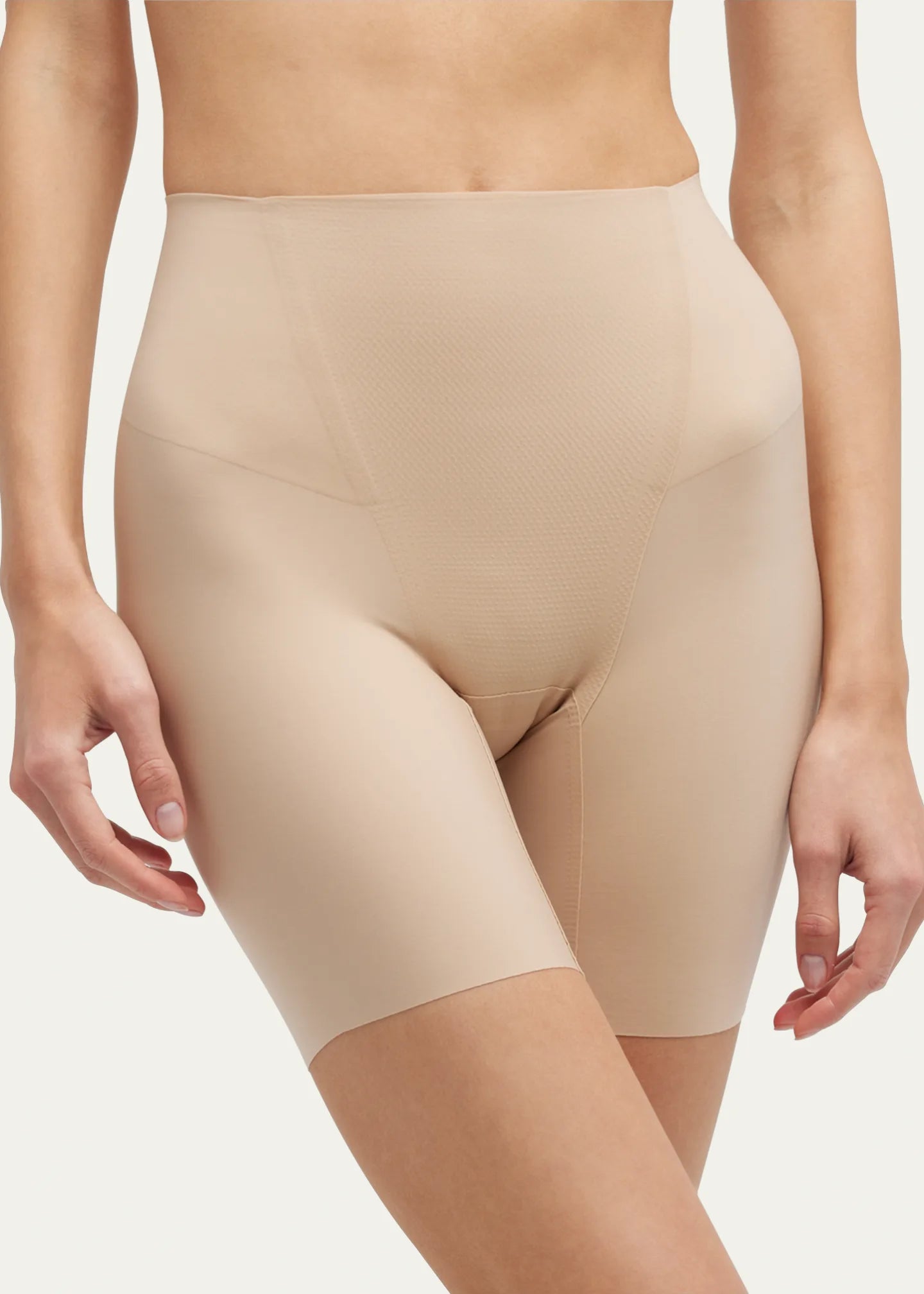 Commando Zone Smoothing Shorts in beige