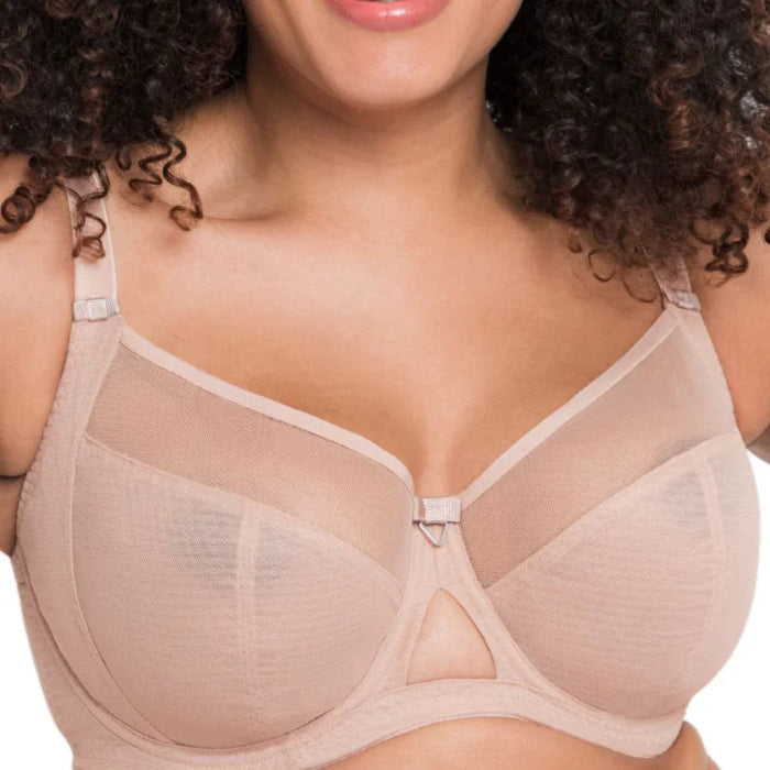 Curvy Kate Victory Balcony Bra in latte full cup bra