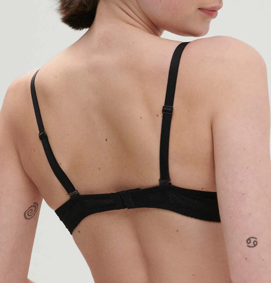 Dahlia Sheer Plunge Bra