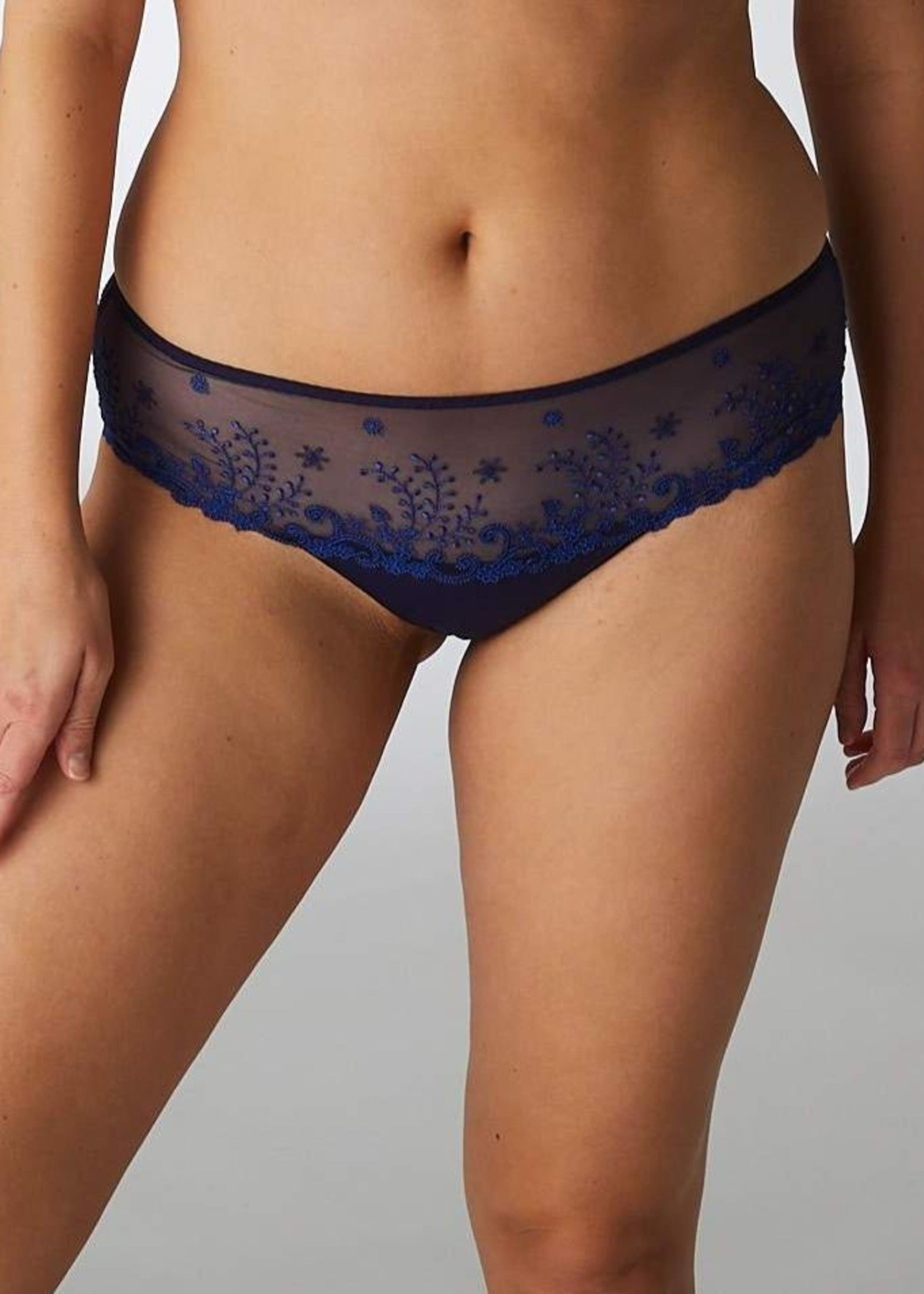 Simone Perele Delice Boyshort in Midnight