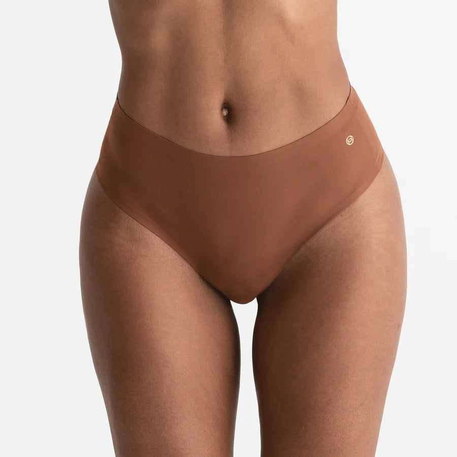Seamless High-Waisted Thong