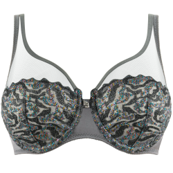 Electric Waves Scarf Bra