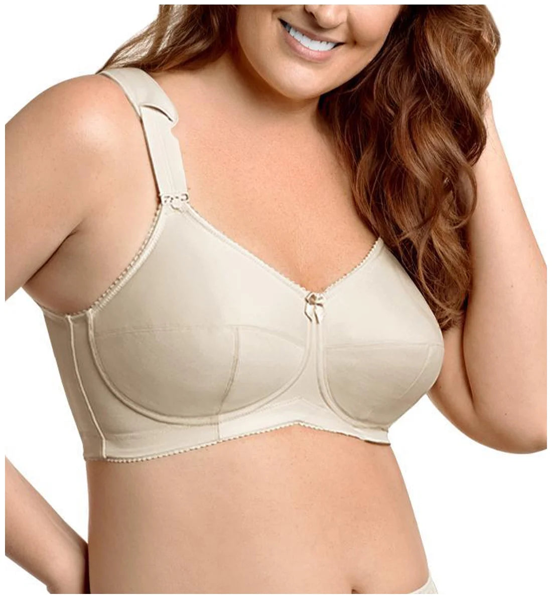 Simple Curves Microfiber Full Coverage Softcup Bra