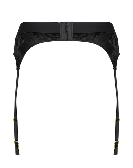 Velvet Garter Belt