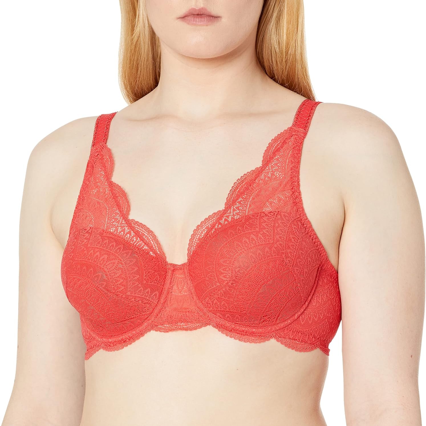 Simone Perele Karma Molded Cup Bra in Red