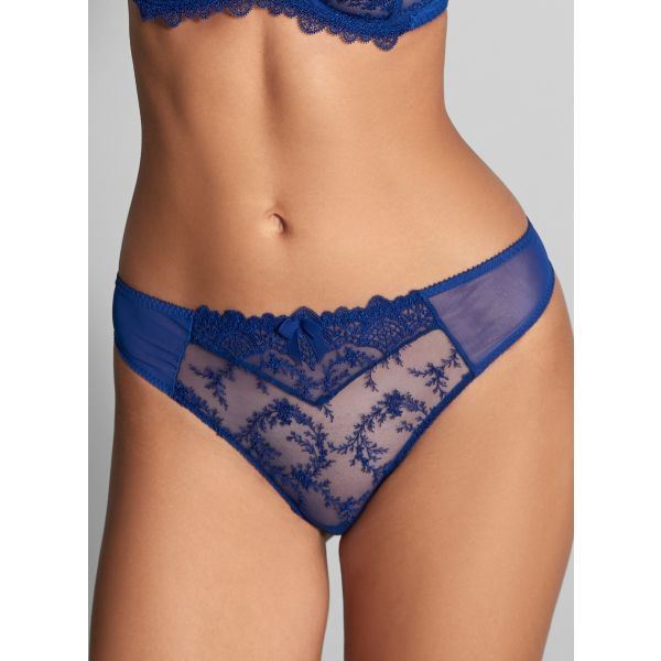 Empreinte Louise Thong in Bleu Roi