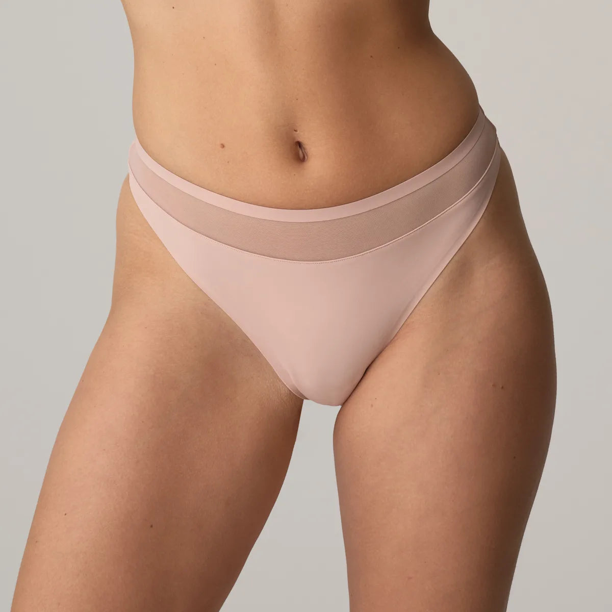 Marie Jo Louie Thong in powder-rose
