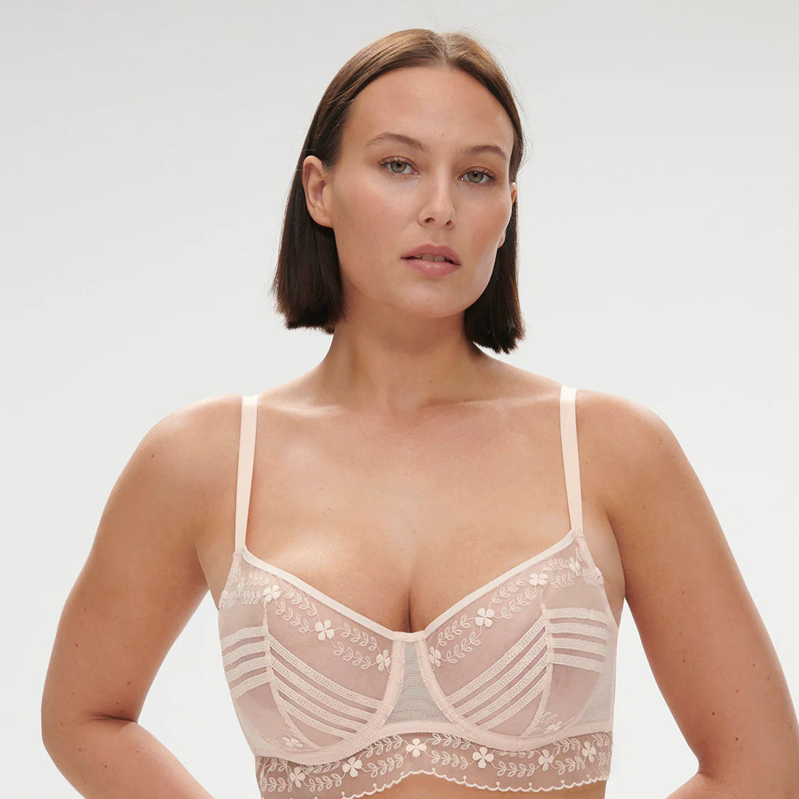 Simone Perele Marthe Demi Bra in Petal Powder