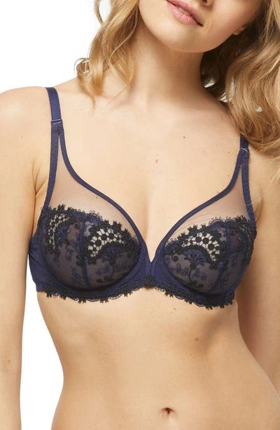 Wish Sheer Plunge Bra