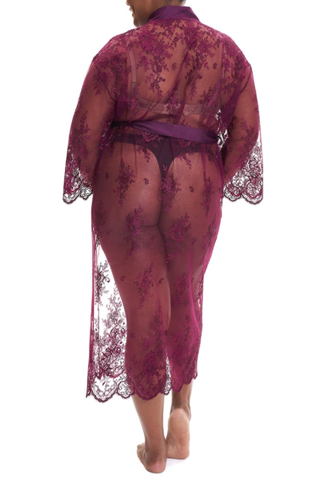 Darling Robe Aubergine