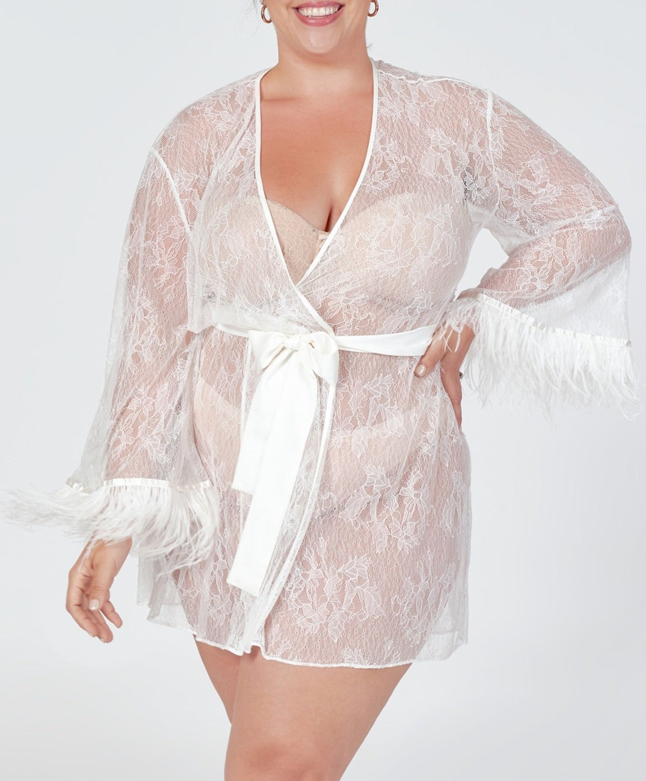 Jasmine Cover Up in Ivory