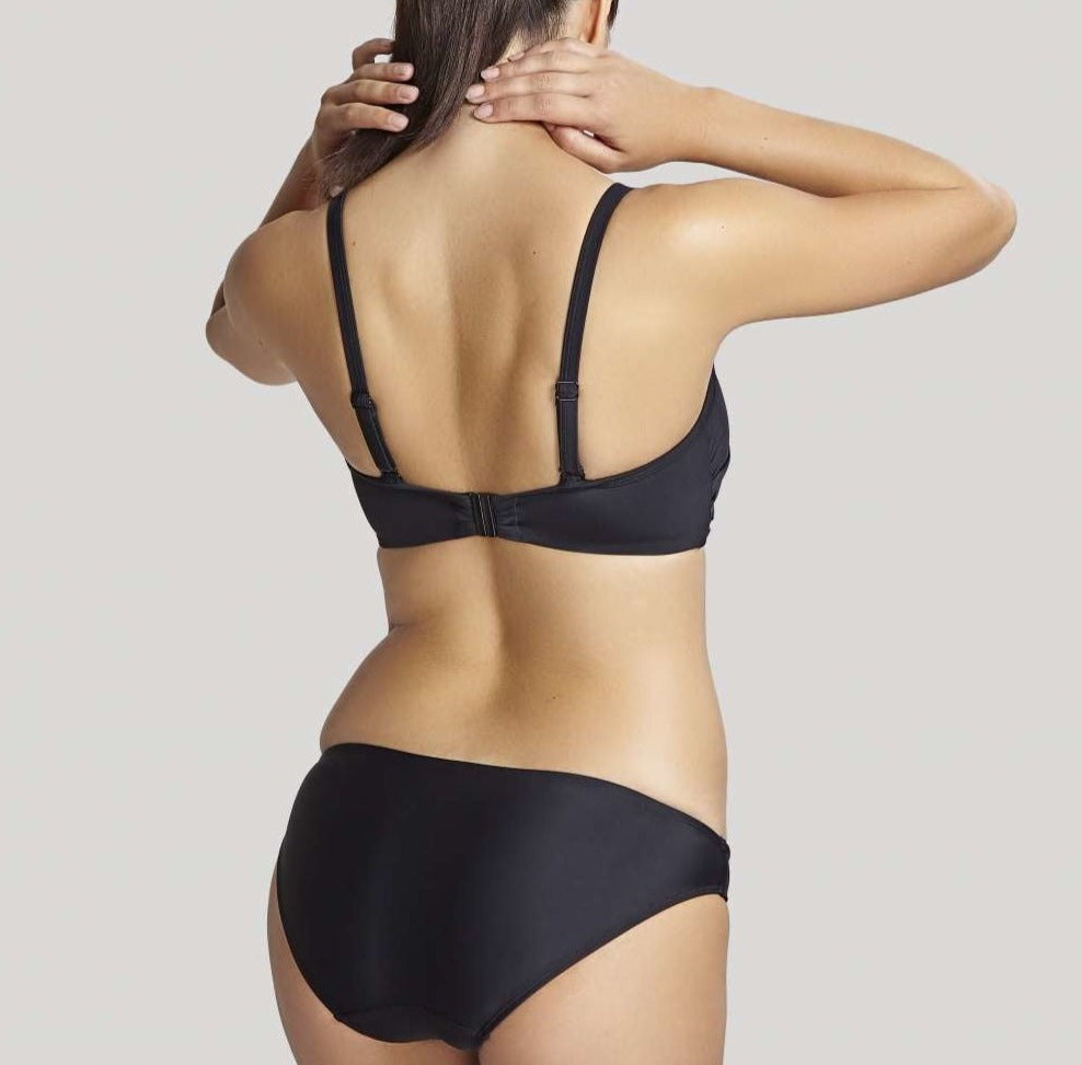 Anya Twist Bandeau in Black