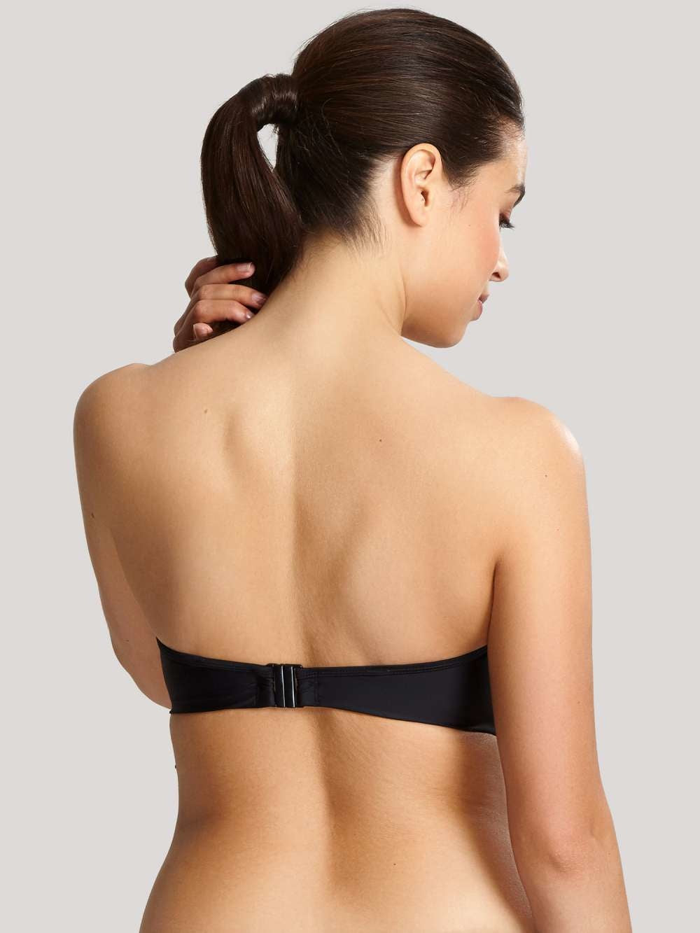 Anya Twist Bandeau in Black