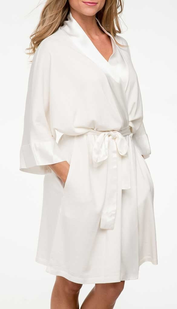 Shala Robe in Pearl