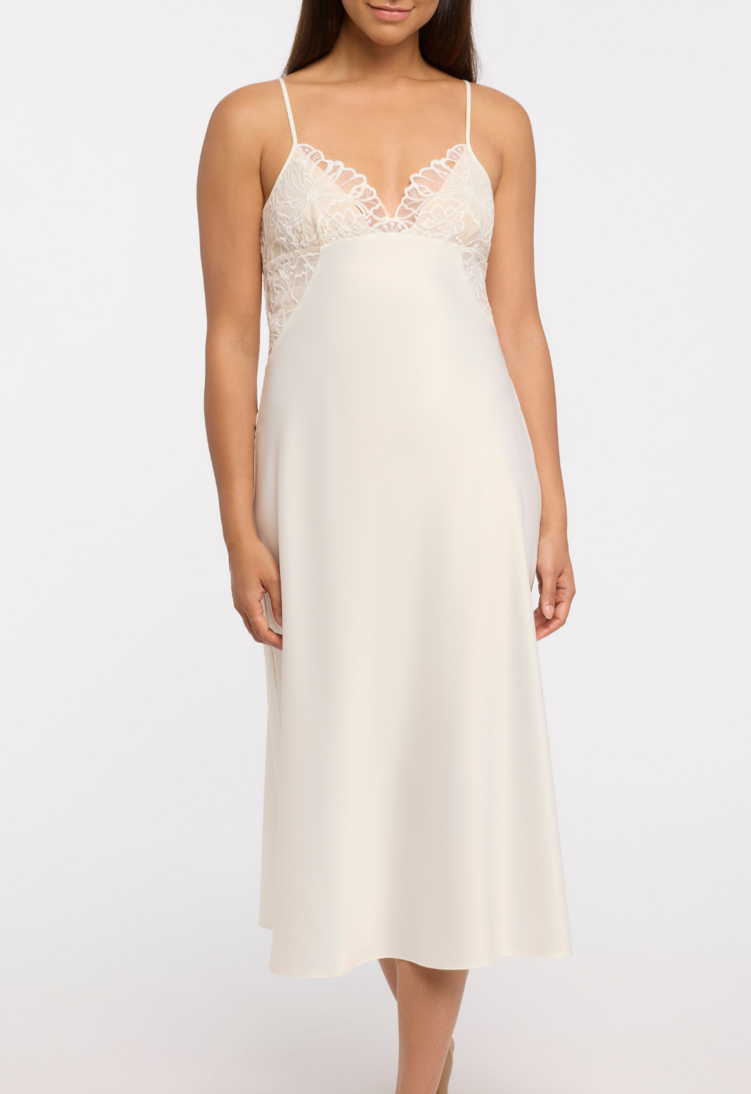 The Rya Collection Milos Gown in Ivory