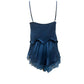 Hydros Satin and Lace Babydoll Set
