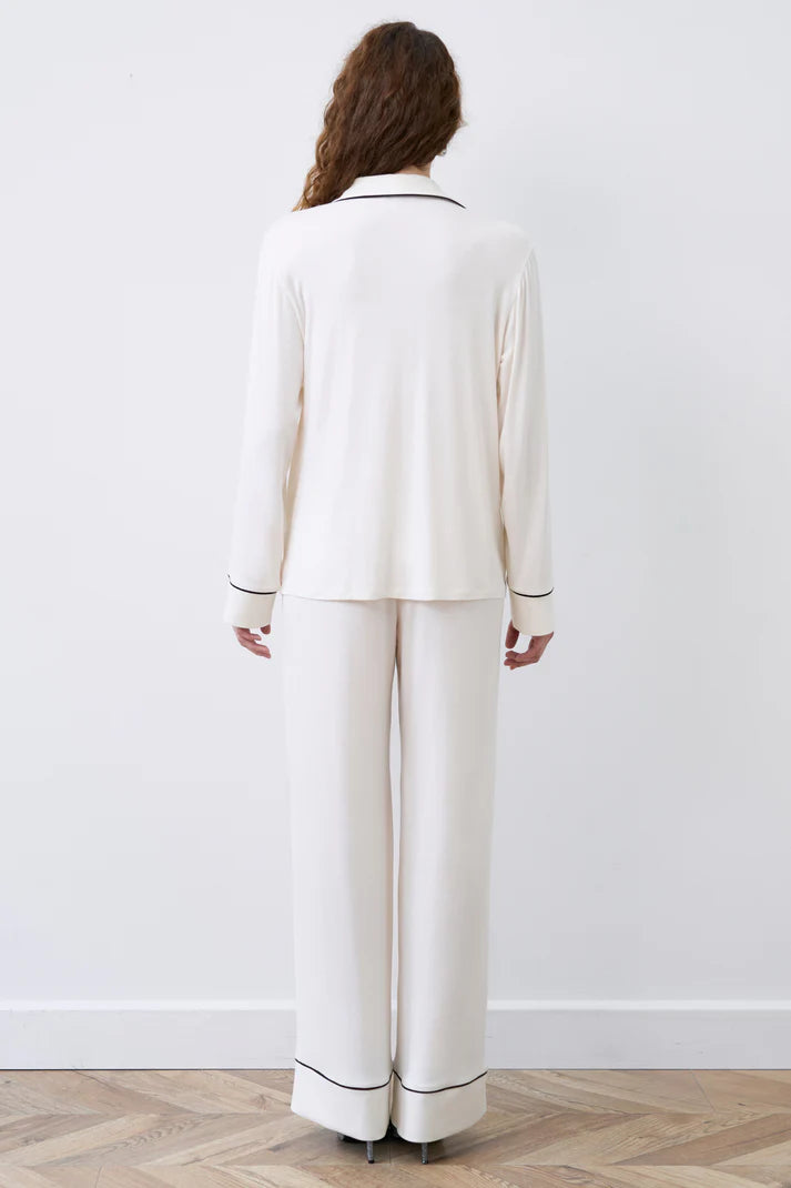 Bamboo Button-Up Long Sleeve Pyjama Set