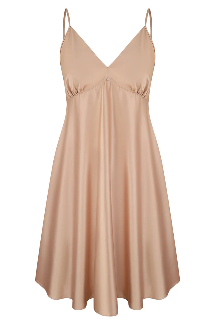 Satin Chemise Babydoll