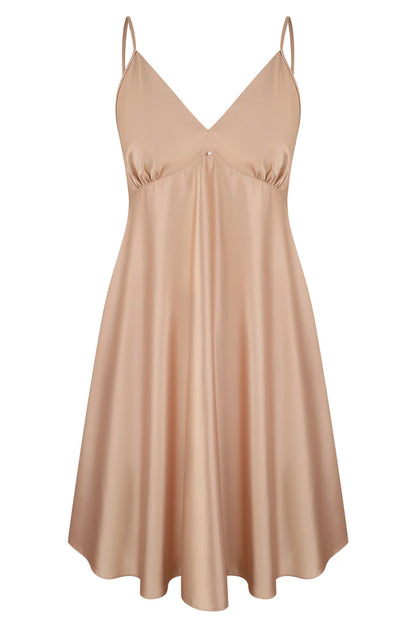 Satin Chemise Babydoll