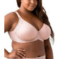 Fancy Smooth Curves Microfiber & Lace Molded Underwire Bra