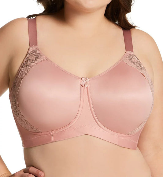 Microfiber & Lace Moulded Softcup Bra