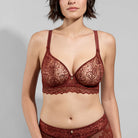 Empreinte Cassiopee Plunge Bra in cuivre-dore t-shirt bra