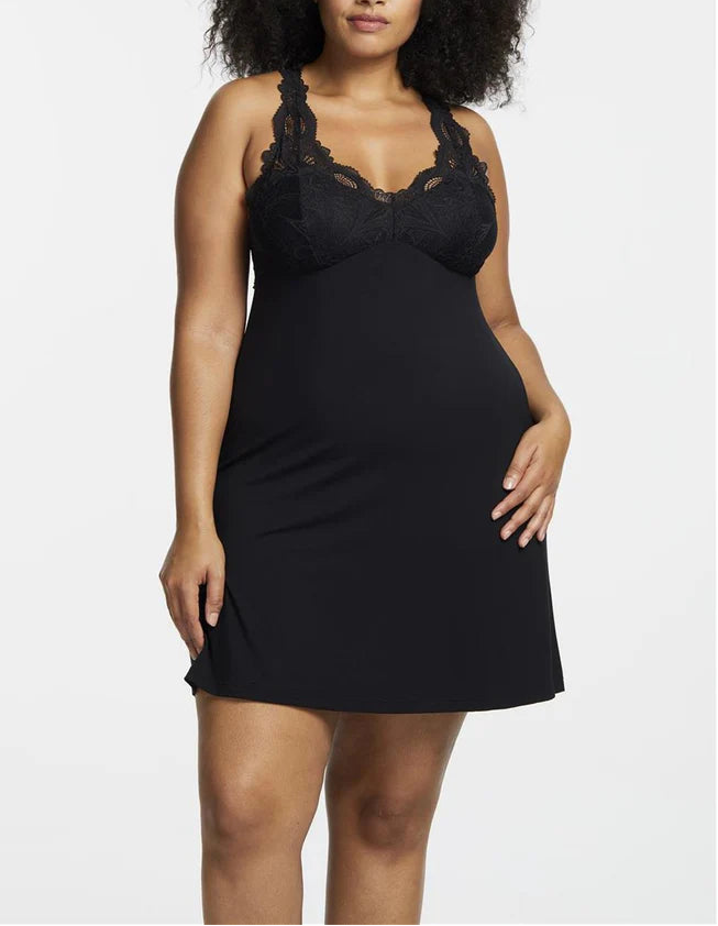 Fleur't Belle Epoque Full Chemise in black