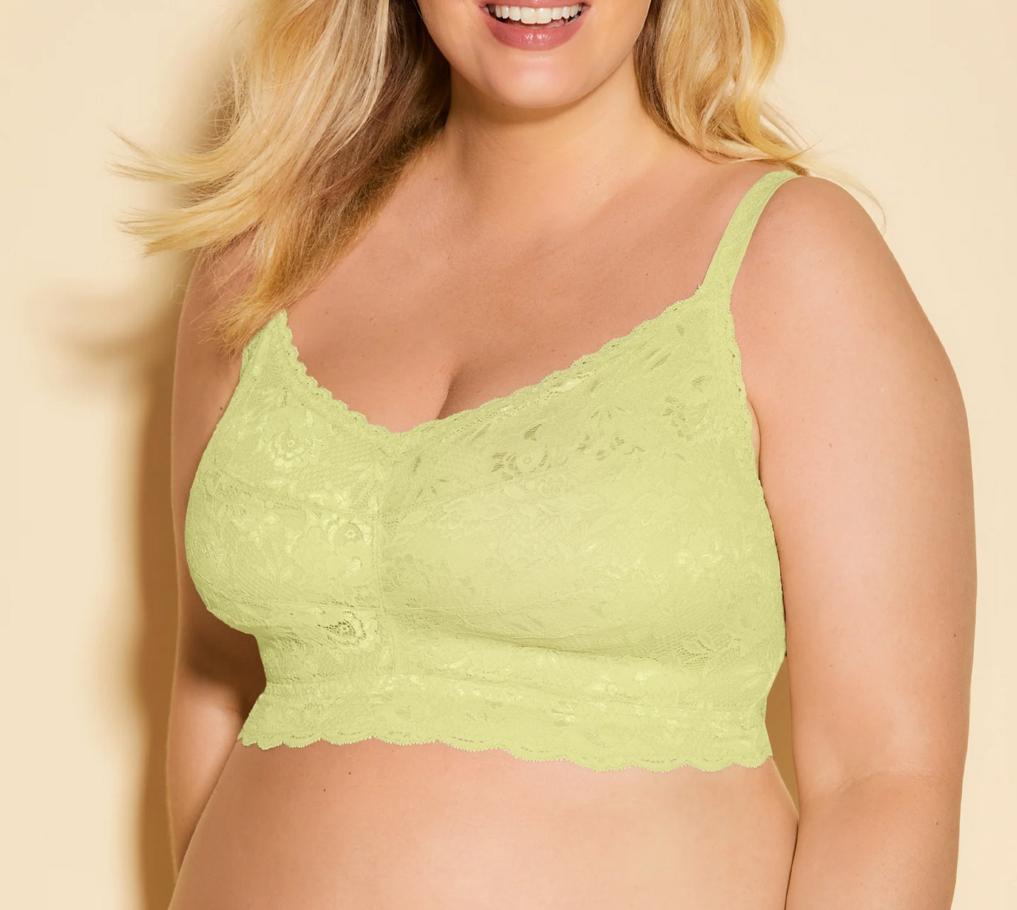 Ultra Curvy Sweetie Bralette Chakra Green