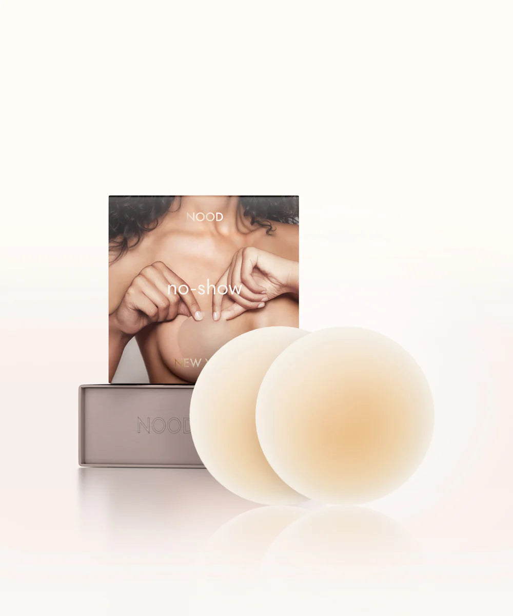 Nood No-Show Adhesive Nipple Covers in buff