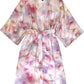Classic Silk Long Kimono Robe
