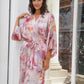Classic Silk Long Kimono Robe