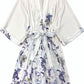 Classic Silk Long Kimono Robe