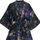 Classic Silk Long Kimono Robe