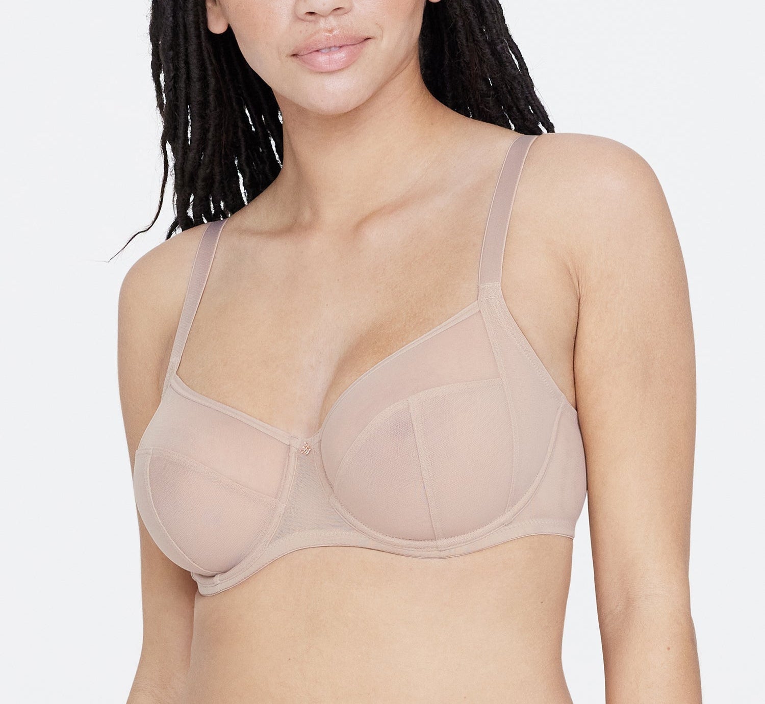 Skarlett Blue Spellbound Sheer Side Support Bra in nylon