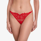 Ajour Belvedere G-String in red
