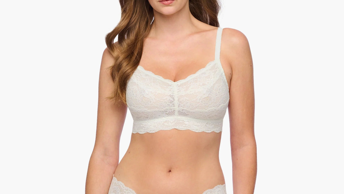 Never Say Never Curvy Sweetie Bralette: Neutral Collection
