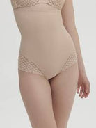 Simone Perele Subtile High Waist Shaper Brief in Peau Rose