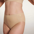 Evelyn & Bobbie High Rise Bikini in Sand