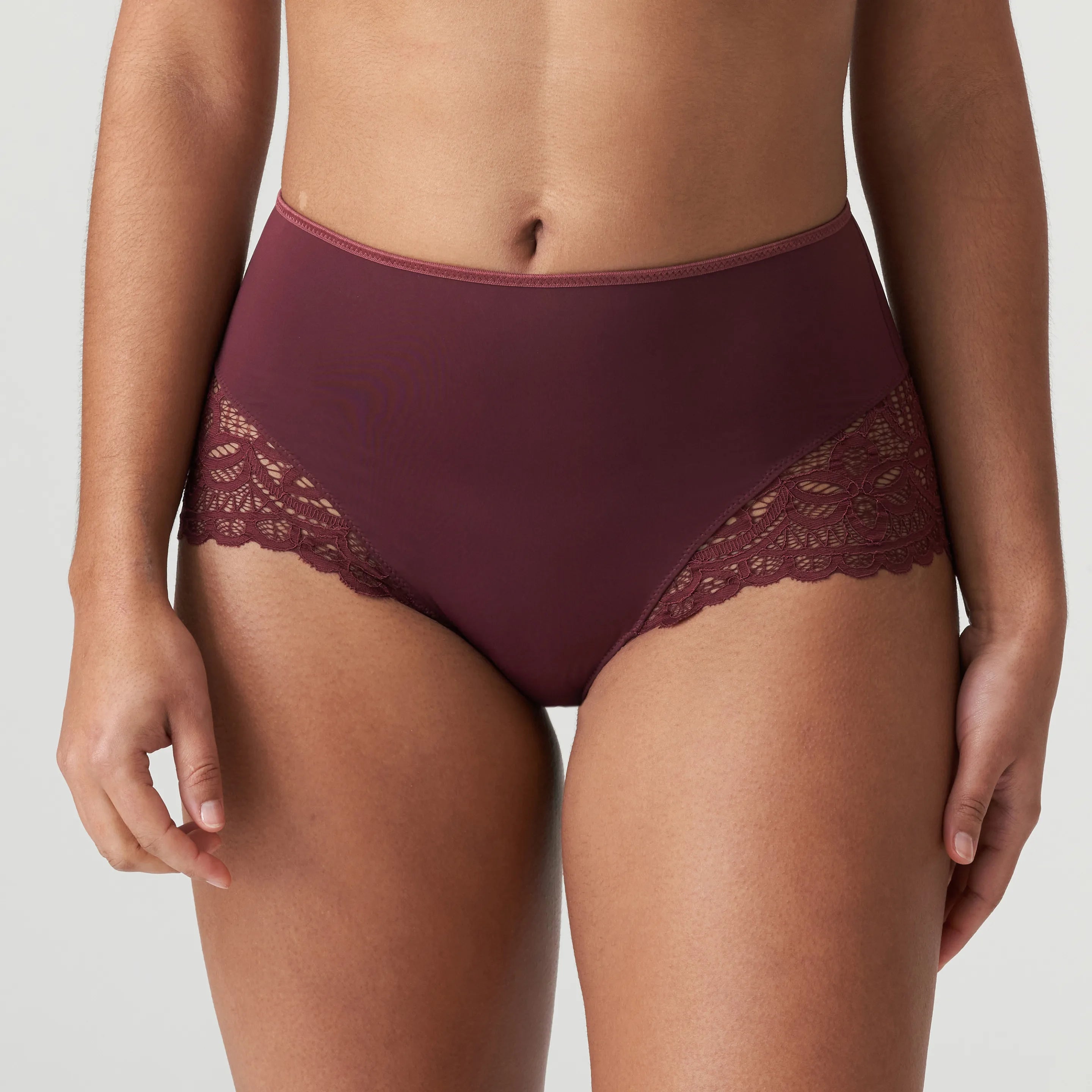 PrimaDonna First Night Full Brief in Merlot