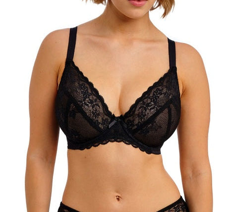 Freya Quinn UW Plunge Bra in black