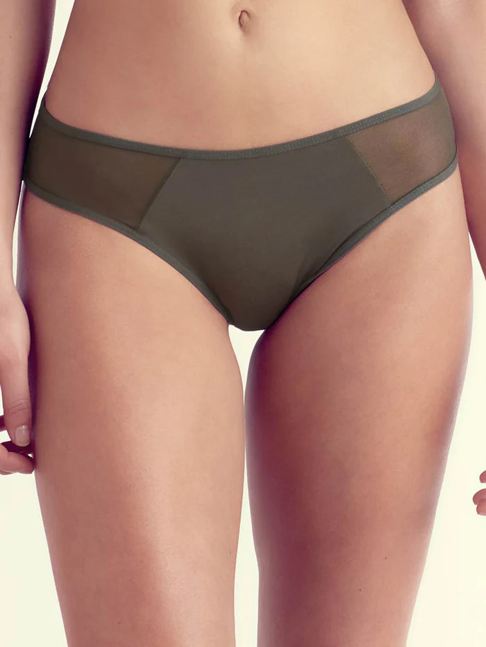 The Little Bra Company Gina Thong in Olive