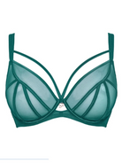 Scantilly by Curvy Kate Senses Plunge Bra in Verdigris