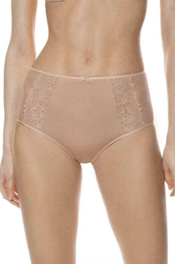 Mey Fabulous Waist Pant in Cream Tan brief